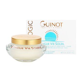 Guinot Longue Vie Soleil Youth Cream Before And After Sun Face