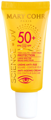 Mary Cohr Anti-ageing Cream Eye Contour Sun Care SPF50+