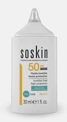 Invisible fluid high-protection SPF50 від Soskin