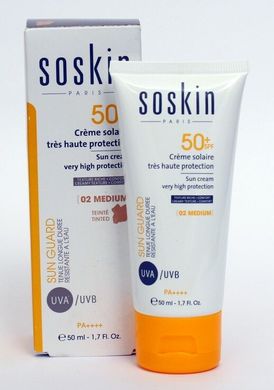 Sun Cream Very High Protection SPF50+ від Soskin