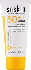 Very high protection sun cream SPF50+ fluid Soskin